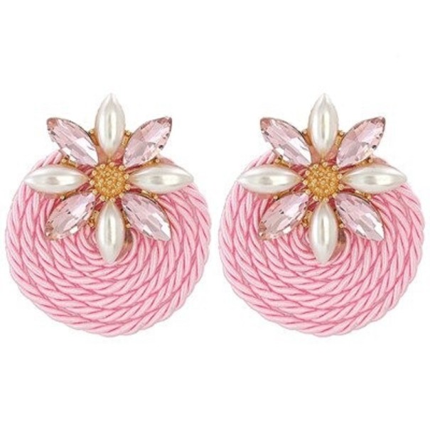 Boucles d'oreilles pendantes pour femmes avec zircon 19