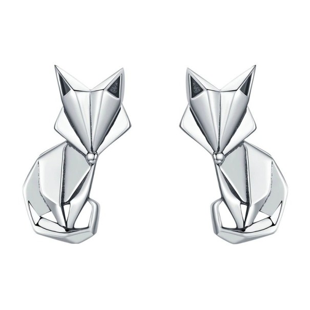Boucles d'oreilles pendantes pour femmes en forme de renard 1