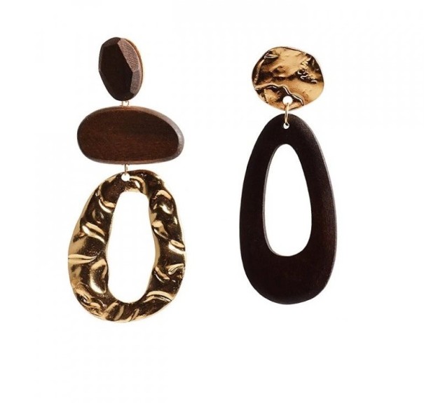 Boucles d'oreilles pendantes pour femmes G1029 doré