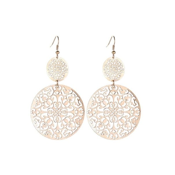 Boucles d'oreilles pendantes pour femmes G1039 doré