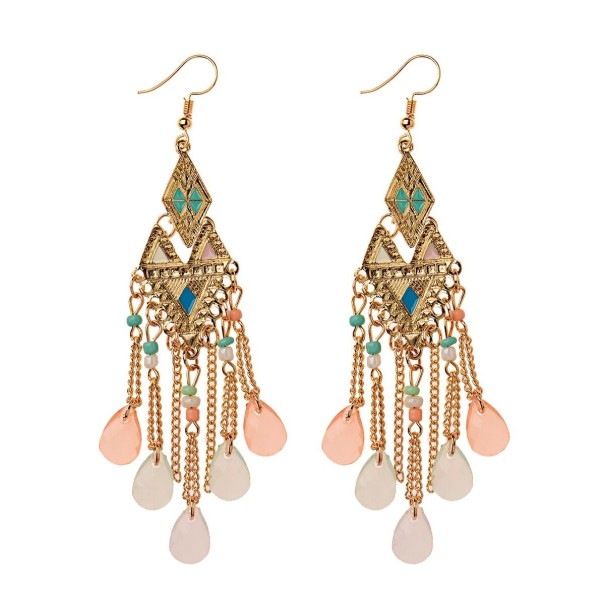 Boucles d'oreilles pendantes pour femmes G1069 5