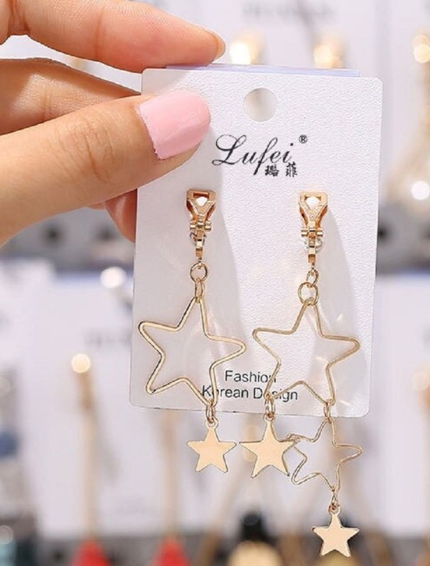 Boucles d'oreilles pendantes pour femmes G1131 5