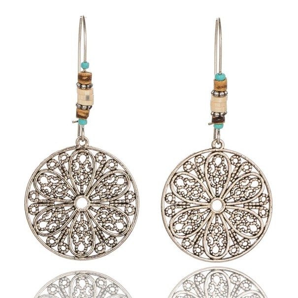 Boucles d'oreilles pendantes pour femmes G1148 8