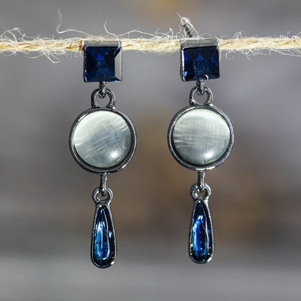 Boucles d'oreilles pendantes pour femmes G1296 10