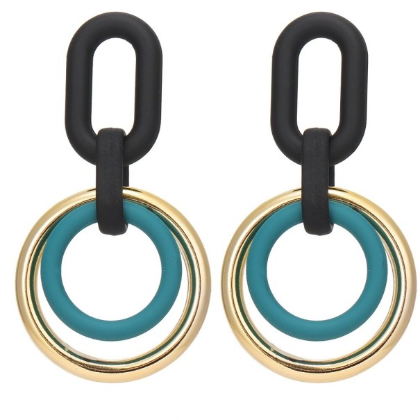 Boucles d'oreilles pendantes pour femmes G1403 2