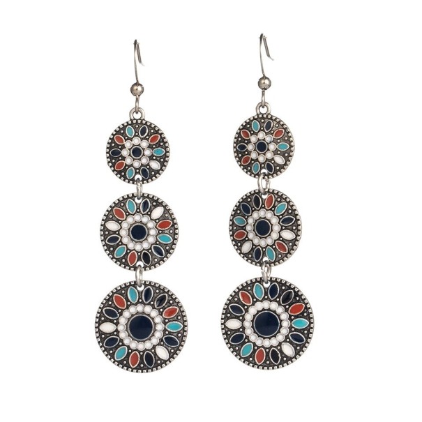 Boucles d'oreilles pendantes pour femmes G1420 5