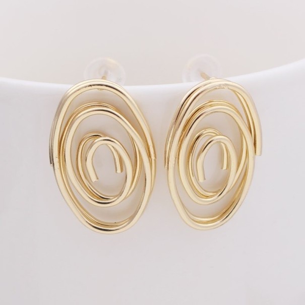 Boucles d'oreilles pendantes pour femmes G1452 doré