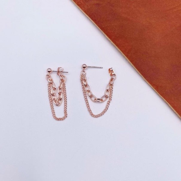 Boucles d'oreilles pendantes pour femmes G290 vieux rose
