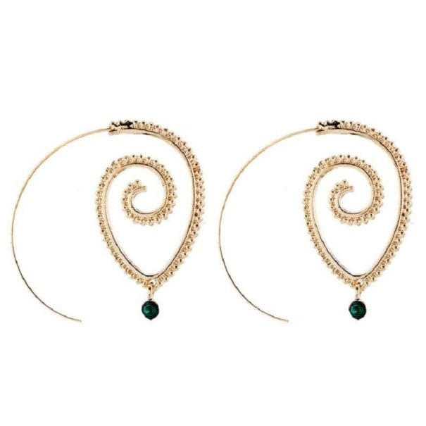 Boucles d'oreilles pendantes pour femmes G305 doré 5