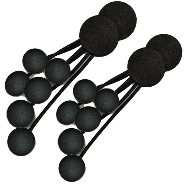 Boucles d'oreilles pendantes pour femmes G380 noir