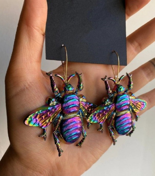 Boucles d'oreilles pendantes pour femmes G701 1