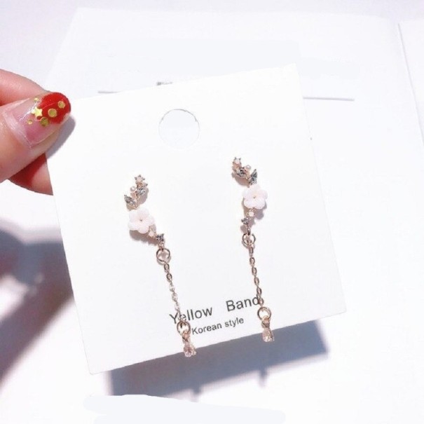 Boucles d'oreilles pendantes pour femmes G705 8