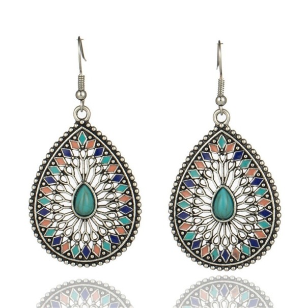 Boucles d'oreilles pendantes pour femmes G798 10
