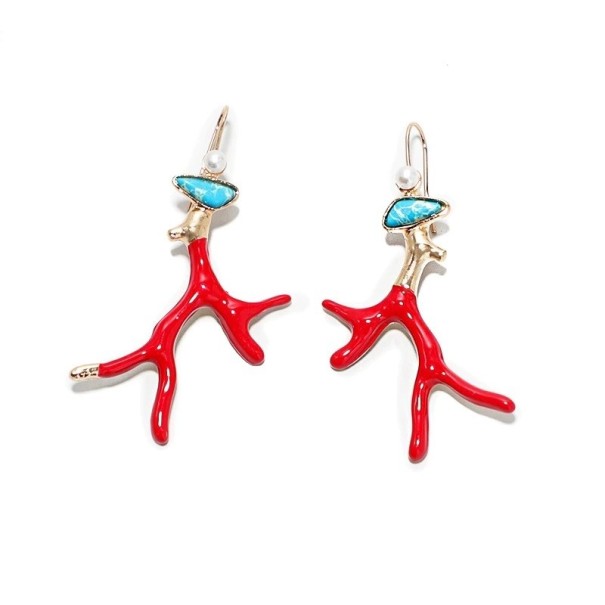Boucles d'oreilles pendantes pour femmes G807 1