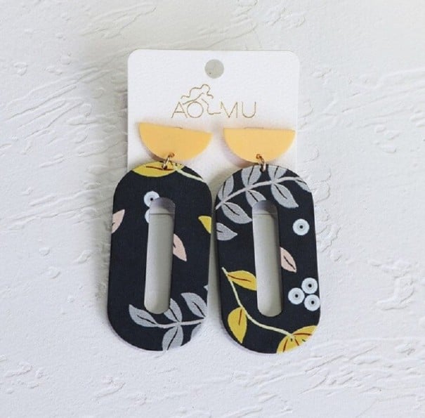 Boucles d'oreilles pendantes pour femmes G826 7