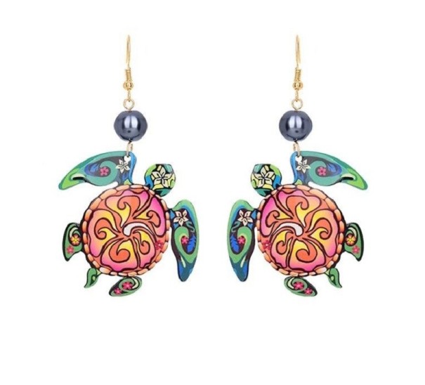 Boucles d'oreilles pendantes pour femmes G885 14