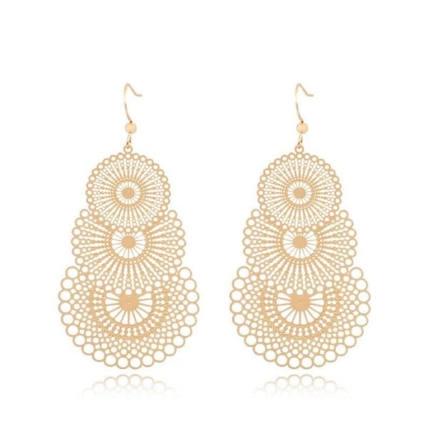 Boucles d'oreilles pendantes pour femmes G896 6