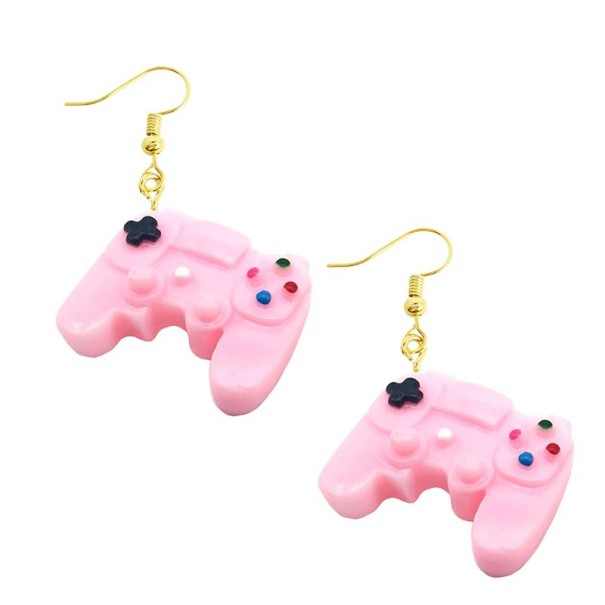 Boucles d'oreilles pendantes pour femmes manettes de jeu 15
