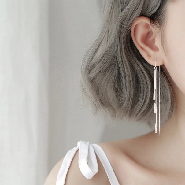 Boucles d'oreilles pendantes pour femmes R91 1