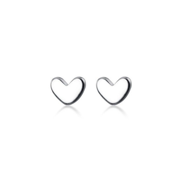 Boucles d'oreilles petites pour femmes argenté 3