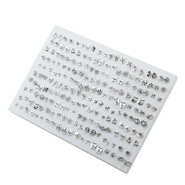 Boucles d'oreilles pour femmes 100 paires 6