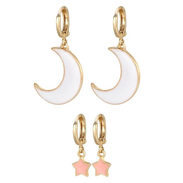 Boucles d'oreilles pour femmes 4 pcs 1