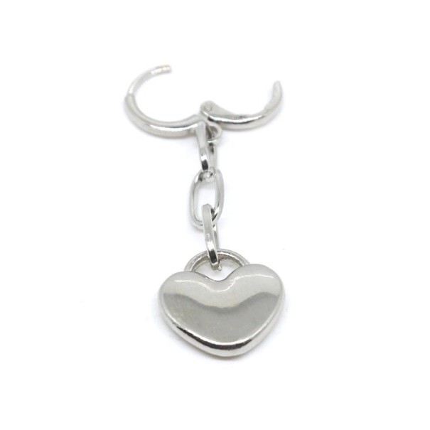 Boucles d'oreilles pour femmes avec cœur 1