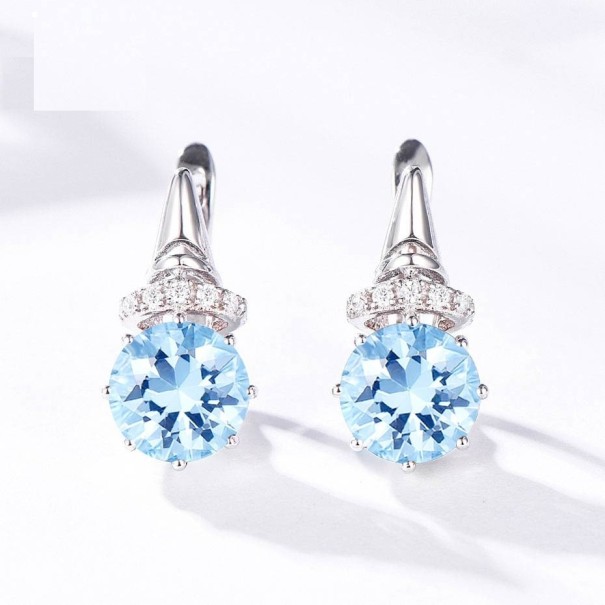 Boucles d'oreilles pour femmes avec strass R82 4