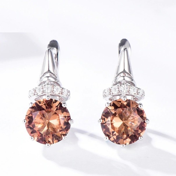 Boucles d'oreilles pour femmes avec strass R82 6