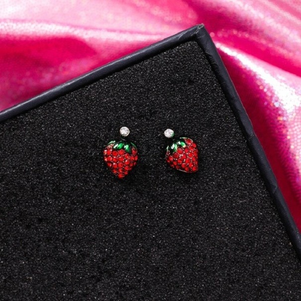 Boucles d'oreilles pour femmes avec zircon 2