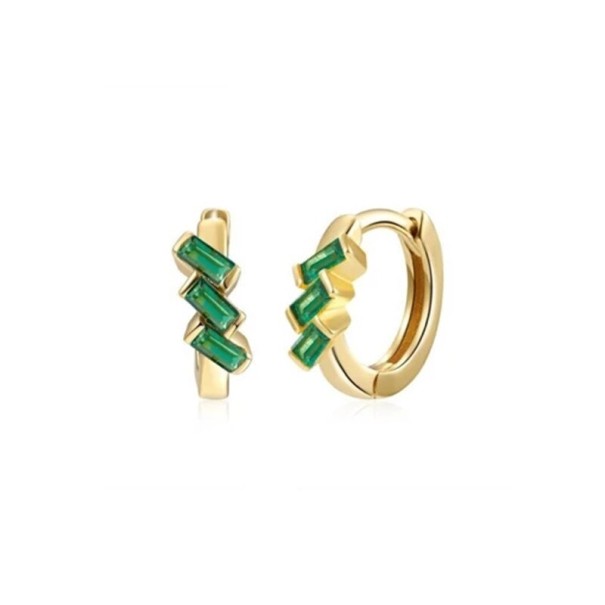 Boucles d'oreilles pour femmes avec zircon 67