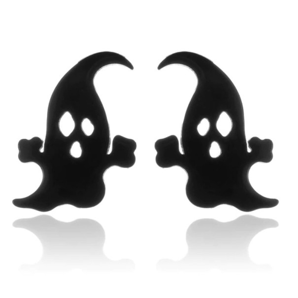 Boucles d'oreilles pour femmes G653 noir 15