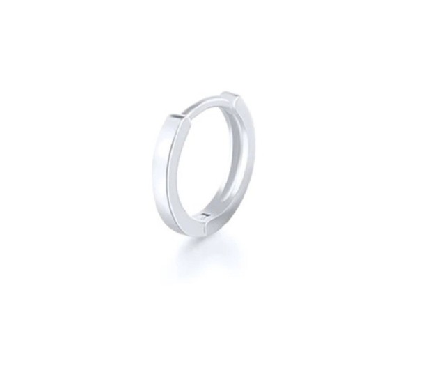 Boucles d'oreilles pour femmes H808 argenté 9 mm