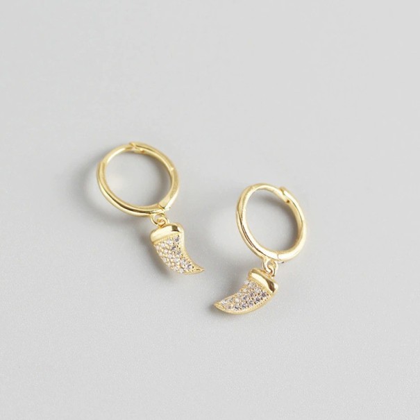 Boucles d'oreilles pour femmes J120 doré 19