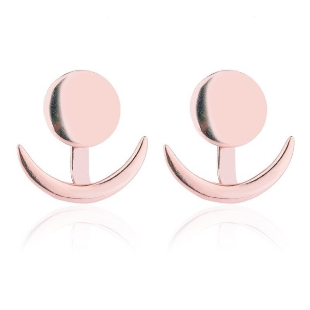 Boucles d'oreilles pour femmes J198 vieux rose