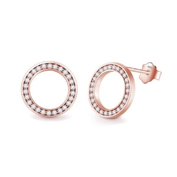 Boucles d'oreilles pour femmes vieux rose
