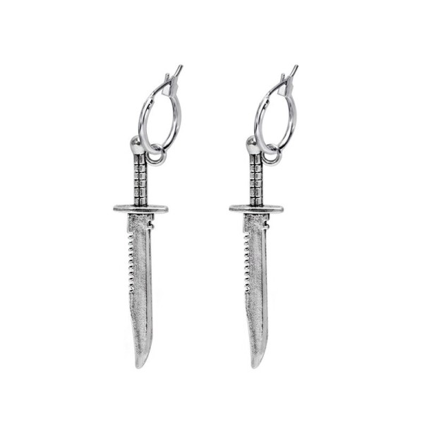 Boucles d'oreilles rondes avec pendentif G2535 2