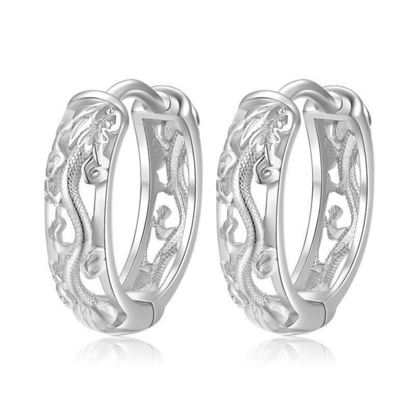 Boucles d'oreilles rondes G2565 argenté