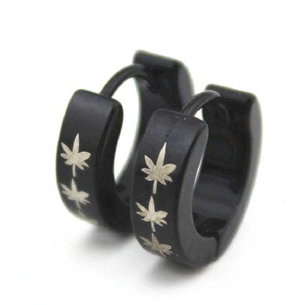 Boucles d'oreilles rondes G498 14
