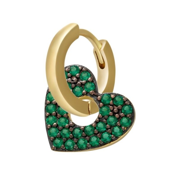 Boucles d'oreilles rondes pour femmes avec pendentif 1