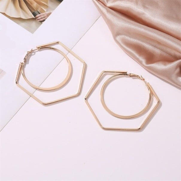 Boucles d'oreilles rondes pour femmes G1049 17