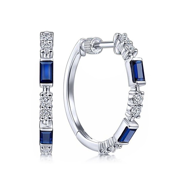 Boucles d'oreilles rondes pour femmes G1087 1