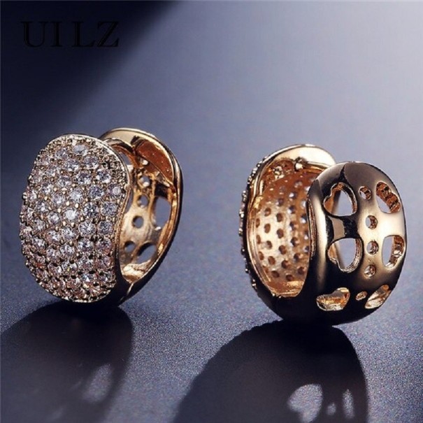 Boucles d'oreilles rondes pour femmes G1246 29