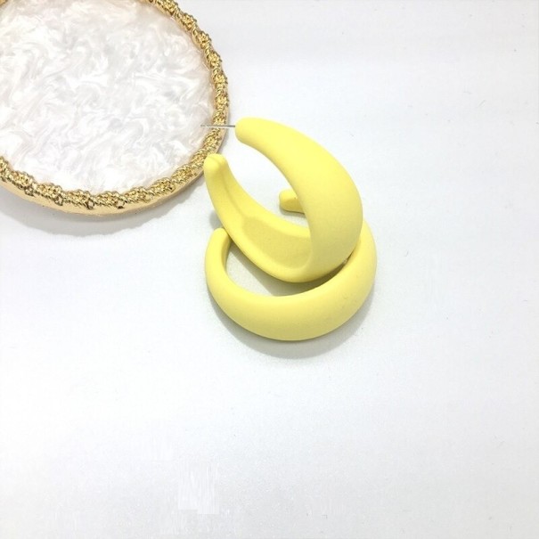 Boucles d'oreilles rondes pour femmes G1475 2