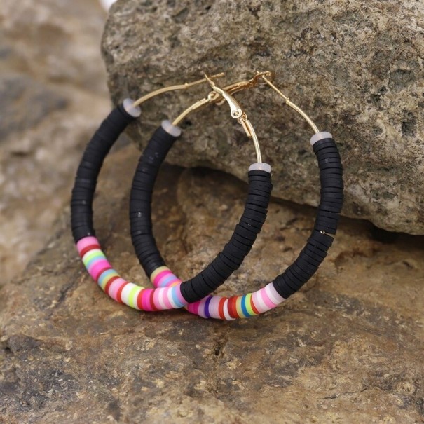 Boucles d'oreilles rondes pour femmes G200 6