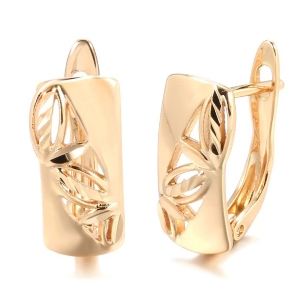 Boucles d'oreilles rondes pour femmes G999 1