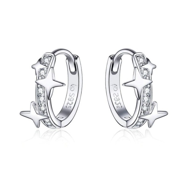 Boucles d'oreilles rondes pour femmes R45 1