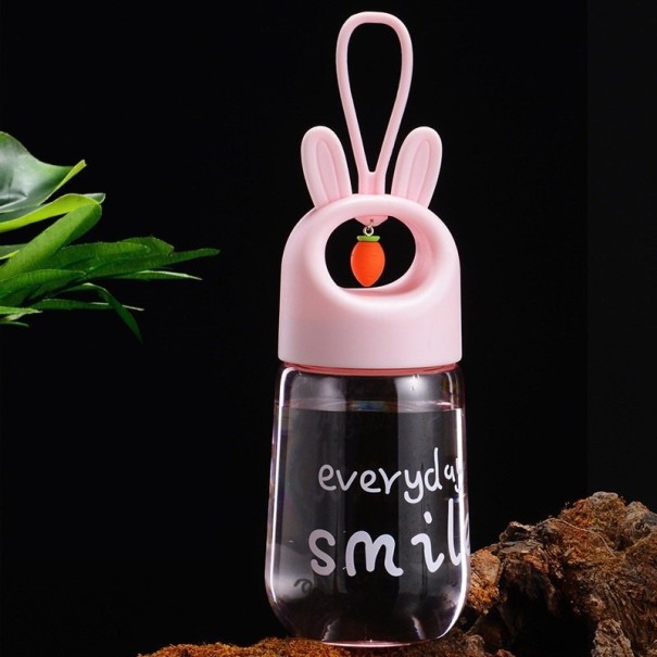 Bouteille de voyage pour enfants 480 ml rose