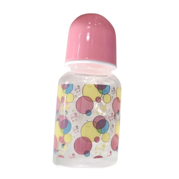Bouteille pour poupée rose