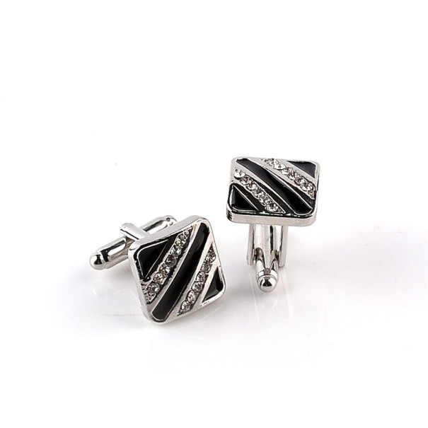 Boutons de manchette T1365 noir